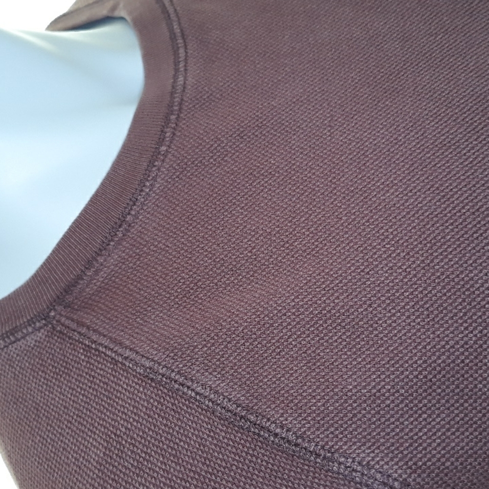 Mossimo Deep Red Or Rust Colored Cotton Sweatshir… - image 1